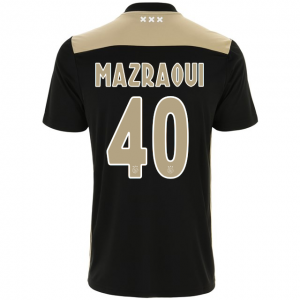 Ajax 2018/19 noussair mazraoui 40 Away Shirt Soccer Jersey