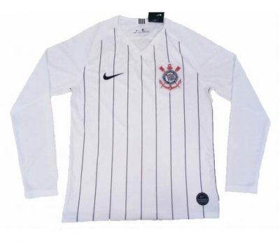 SC Corinthians 2019/2020 Home Long Sleeved Shirt Soccer Jersey