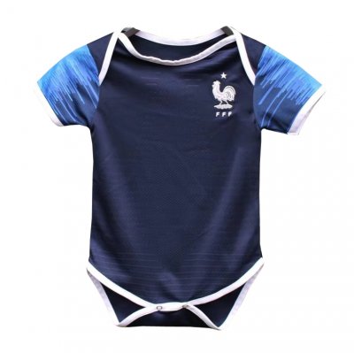 France 2018 World Cup Home Infant Shirt Soccer Jersey Little Kids