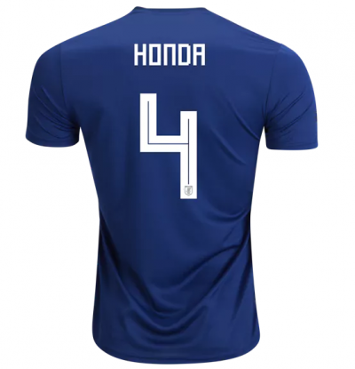 Japan 2018 World Cup Home Keisuke Honda Shirt Soccer Jersey
