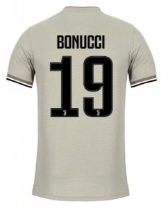 Juventus 2018-19 Away LEONARDO BONUCCI Shirt Soccer Jersey