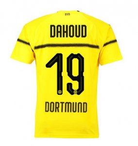 Borussia Dortmund 2018/19 Dahoud 19 Cup Home Shirt Soccer Jersey