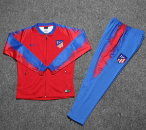 Atletico Madrid 2018/19 Red Training Suit (Jacket+Trouser)