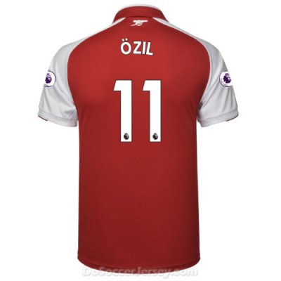 Arsenal 2017/18 Home ÖZIL #11 Shirt Soccer Jersey