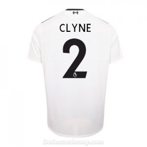 Liverpool 2017/18 Away Clyne #2 Shirt Soccer Jersey