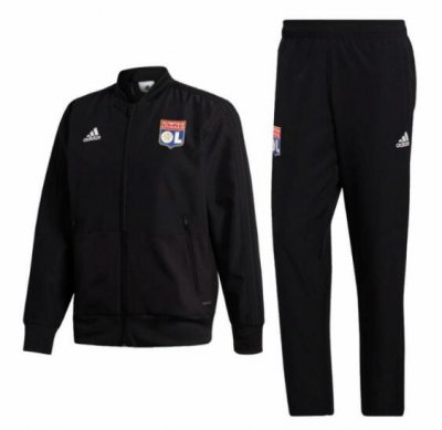 Lyon 2018/19 Black Training Suit (Jacket+Trouser)