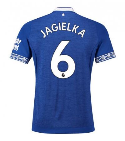Everton 2018/19 Jagielka 6 Home Shirt Soccer Jersey