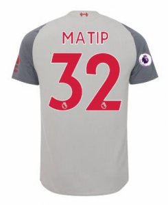 Liverpool 2018/19 JOËL MATIP 32 Third Shirt Soccer Jersey