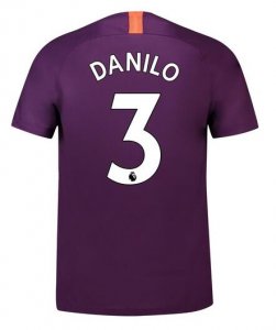 Manchester City 2018/19 Danilo 3 Third Shirt Soccer Jersey