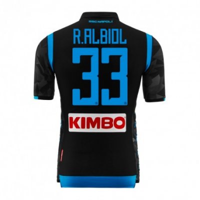 Napoli 2018/19 ALBIOL 33 Away Shirt Soccer Jersey