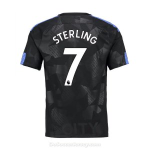 Manchester City 2017/18 Third Sterling #7 Shirt Soccer Jersey