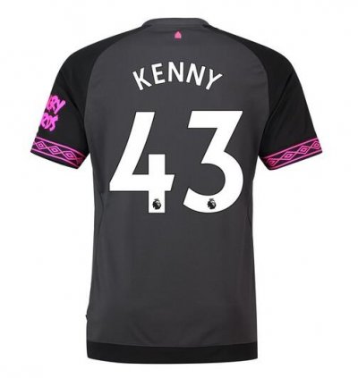 Everton 2018/19 Kenny 43 Away Shirt Soccer Jersey