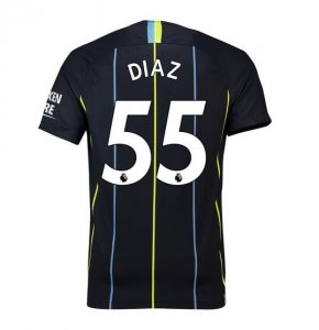 Manchester City 2018/19 Diaz 55 Away Shirt Soccer Jersey