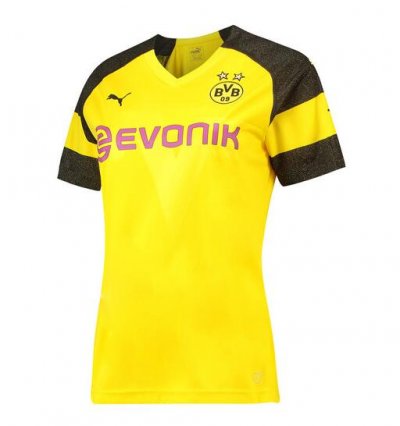 Borussia Dortmund 2018/19 Home Women's Shirt Soccer Jersey