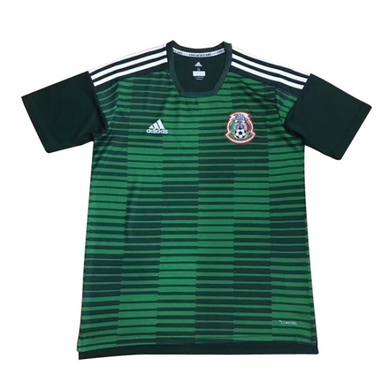 Mexico 2018 World Cup Green Pre-Match Training Shirt - Click Image to Close