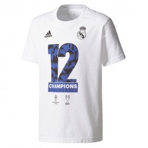 Real Madrid 12 Champions ​Pure Cotton T-Shirt