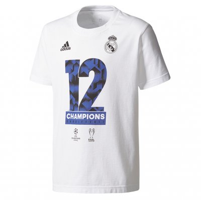 Real Madrid 12 Champions ​Pure Cotton T-Shirt