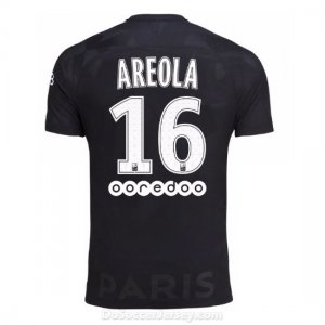 PSG 2017/18 Third Areola #16 Shirt Soccer Jersey