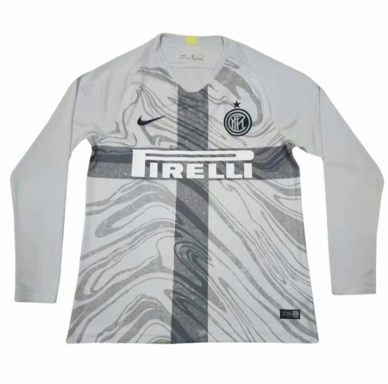 Inter Milan 2018/19 Third Long Sleeve Shirt Soccer Jersey - Click Image to Close