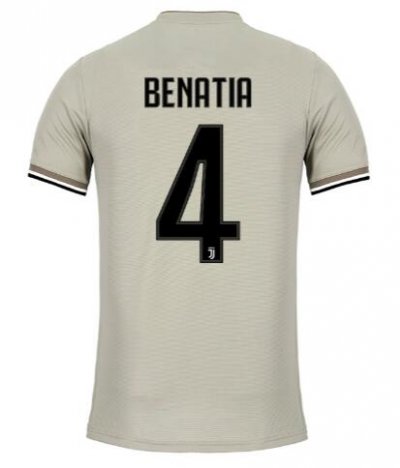 Juventus 2018-19 Away MEDHI BENATIA Shirt Soccer Jersey