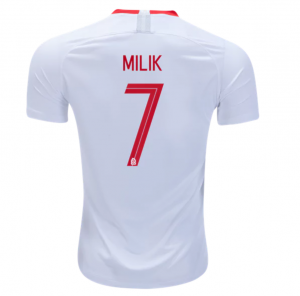 Poland 2018 World Cup Home Arkadiusz Milik Shirt Soccer Jersey
