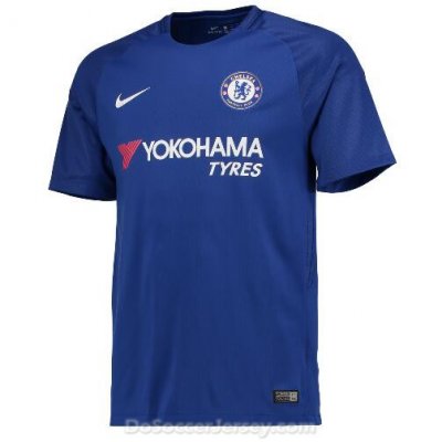 Chelsea 2017/18 Home Soccer Shirt Jersey
