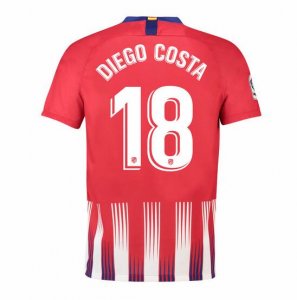 Atletico Madrid 2018/19 Diego Costa 18 Home Shirt Soccer Jersey