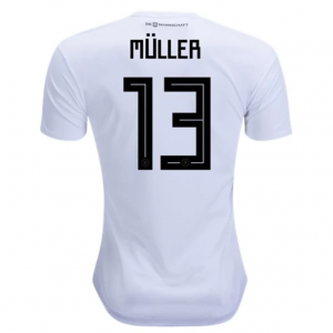 Germany 2018 World Cup Home Thomas Muller #13 Shirt Soccer Jersey