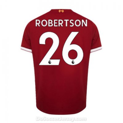 Liverpool 2017/18 Home Robertson #26 Shirt Soccer Jersey