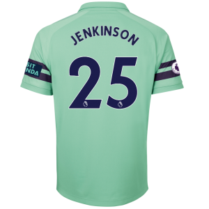 Arsenal 2018/19 Carl Jenkinson 25 Third Shirt Soccer Jersey