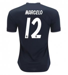 Marcelo Real Madrid 2018/19 Away Black Shirt Soccer Jersey