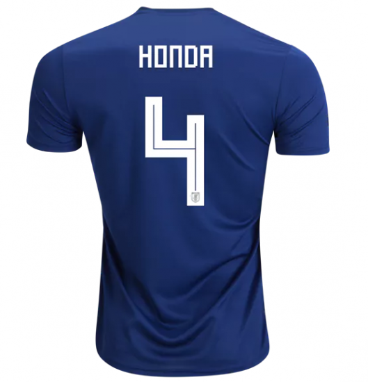 Japan 2018 World Cup Home Keisuke Honda Shirt Soccer Jersey - Click Image to Close
