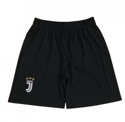 Juventus 2018/19 EA Black SPORTS Soccer Shorts