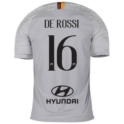 AS Roma 2018/19 DE ROSSI 16 Away Shirt Soccer Jersey