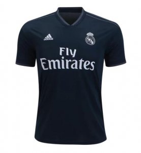Real Madrid 2018/19 Away Black Shirt Soccer Jersey