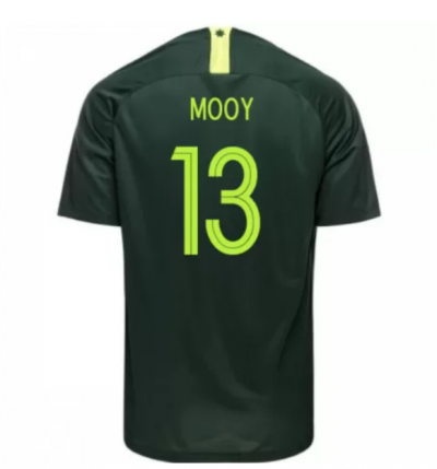 Australia 2018 FIFA World Cup Away Aaron Mooy Shirt Soccer Jersey
