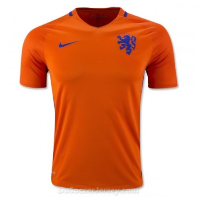 Netherlands 2016/17 Home Shirt Soccer Jersey