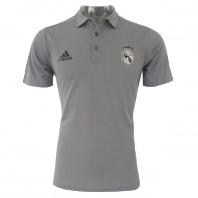 Real Madrid Grey 2017 Polo Shirt
