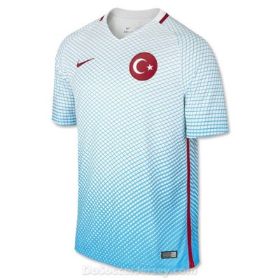 Turkey 2016/17 Away Shirt Soccer Jersey