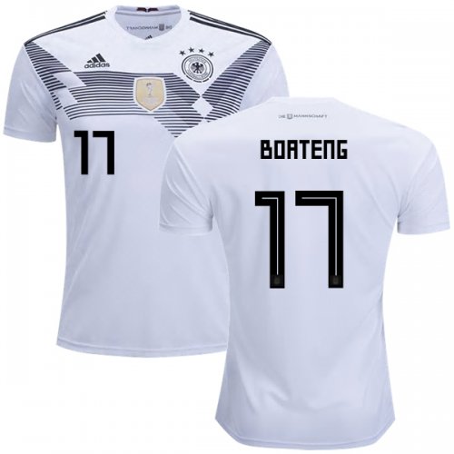 Germany 2018 World Cup JEROME BOATENG 17 Home Shirt Soccer Jersey