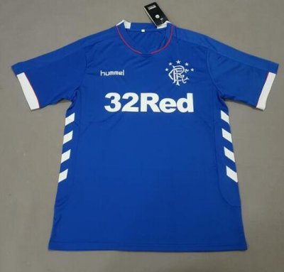 Glasgow Rangers 2018/19 Home Shirt Soccer Jersey