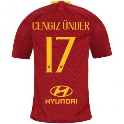 AS Roma 2018/19 CENGIZ UNDER 17 Home Shirt Soccer Jersey