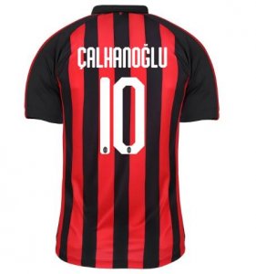 AC Milan 2018/19 ÇALHANOĞLU 10 Home Shirt Soccer Jersey