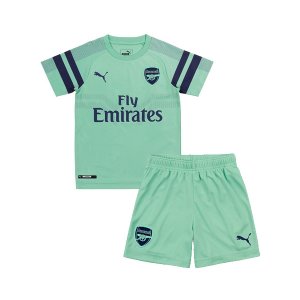 Arsenal 2018/19 Third Kids Soccer Jersey Kit Children Shirt + Shorts