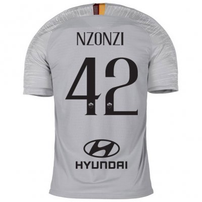 AS Roma 2018/19 NZONZI 42 Away Shirt Soccer Jersey