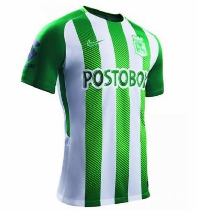 Atlético Nacional 2018/19 Home Shirt Soccer Jersey