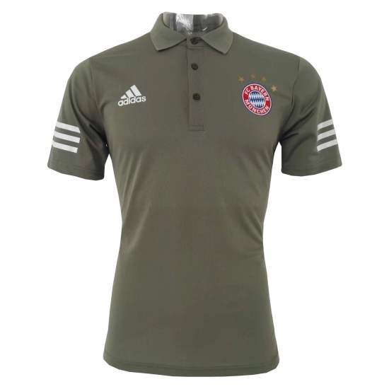 Bayern Munich Champions League Green 2017 Polo Shirt - Click Image to Close