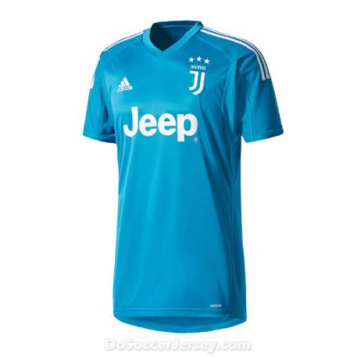 Juventus 2017/18 Blue Goalkeeper Shirt Soccer Jersey