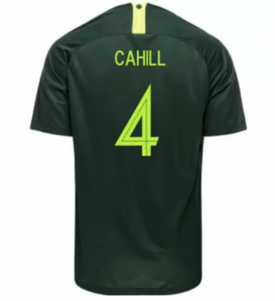Australia 2018 FIFA World Cup Away Tim Cahill Shirt Soccer Jersey