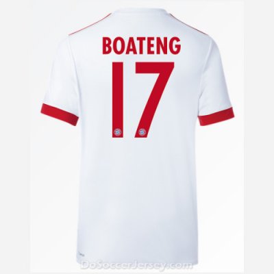 Bayern Munich 2017/18 UCL Boateng #17 Shirt Soccer Jersey